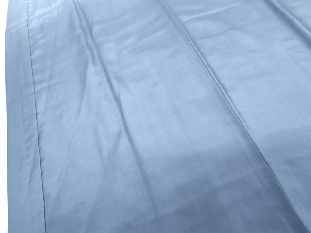 平和屋着物●男性　長襦袢　袷　手描き　立波に龍　暈し染め　金彩　正絹　逸品　AABI0036cs