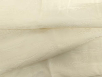 平和屋着物●長襦袢　無双仕立て　流水花地紋　正絹　逸品　AABI0046cs