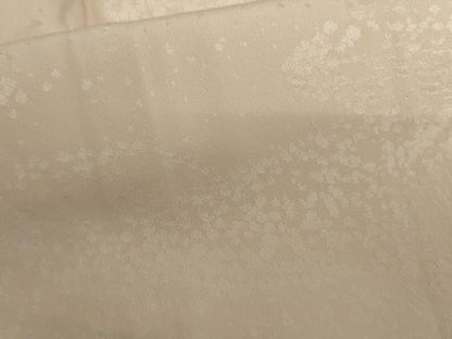 平和屋着物●長襦袢　無双仕立て　雲重ね地紋　正絹　逸品　AABI0047cs