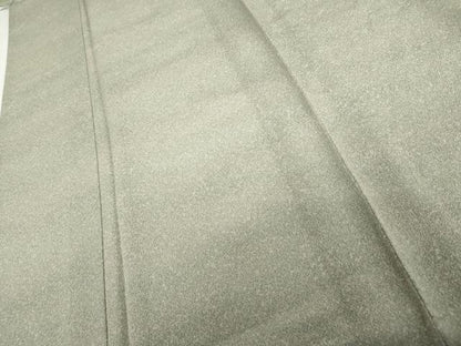 平和屋着物▽上質な小紋　単衣　霞文　暈し染め　鬼しぼ縮緬　正絹　逸品　AABI0076cs