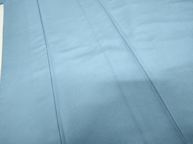 平和屋着物▽色無地　単衣　露草色　洗える着物　AABI0083cs