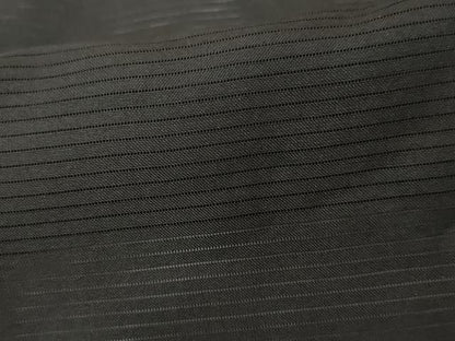 平和屋着物▽男性　黒紋付　羽織　スリーシーズン　春夏秋　塵除け　正絹　逸品　AABI0088cs