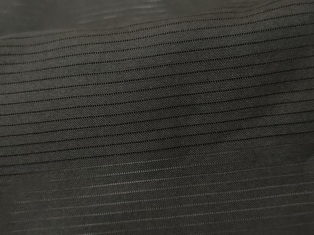 平和屋着物▽男性　黒紋付　羽織　スリーシーズン　春夏秋　塵除け　正絹　逸品　AABI0088cs