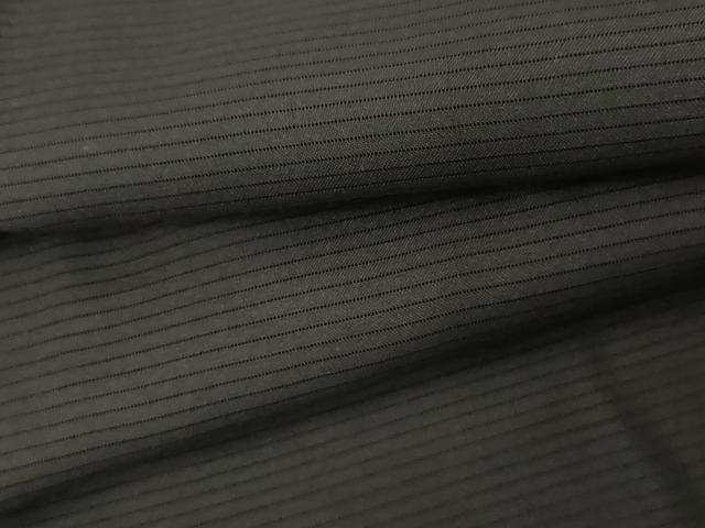 平和屋着物▽男性　黒紋付　羽織　スリーシーズン　春夏秋　塵除け　正絹　逸品　AABI0088cs