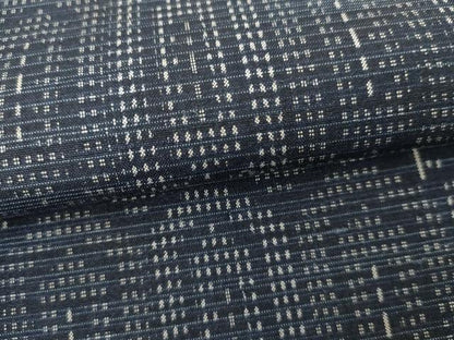 平和屋着物▽上質な紬　単衣　亀甲文　正絹　逸品　AABI0098cs