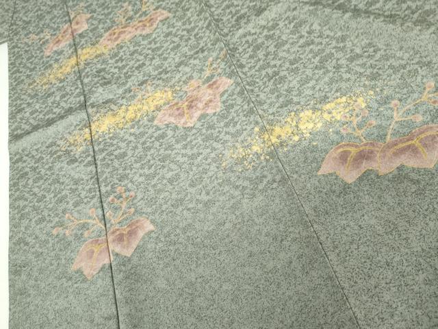 平和屋着物●訪問着　桐　金彩　伊勢丹扱い　正絹　逸品　AABI0103cs