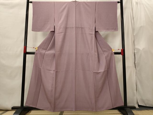 平和屋着物▽江戸小紋　単衣　鮫小紋柄　正絹　逸品　AABI0144st
