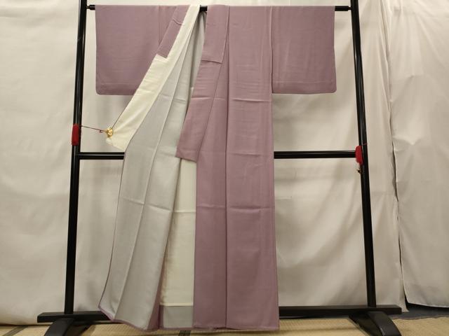 平和屋着物▽江戸小紋　単衣　鮫小紋柄　正絹　逸品　AABI0144st