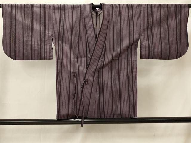 平和屋着物▽道中着　スリーシーズン　春夏秋　塵除け　間道　洗える着物　AABI0185st