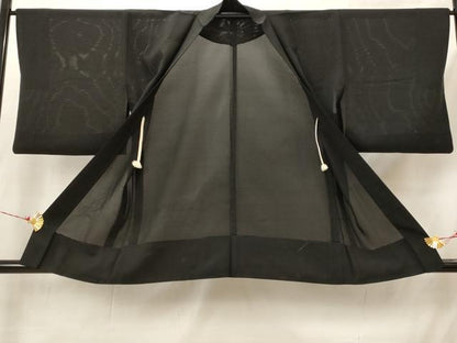 平和屋着物▽羽織　スリーシーズン　春夏秋　塵除け　正絹　逸品　AABI0196st