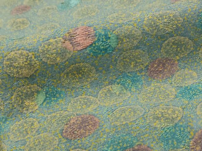 平和屋着物▽訪問着　単衣　刺繍　あられ　正絹　逸品　未使用　AABI0197st
