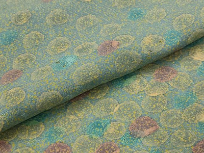 平和屋着物▽訪問着　単衣　刺繍　あられ　正絹　逸品　未使用　AABI0197st