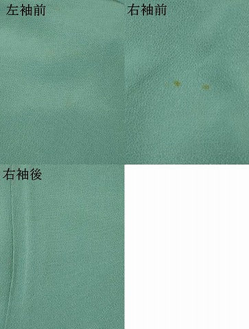 平和屋着物▽訪問着　単衣　葵　正絹　逸品　AABI0205st
