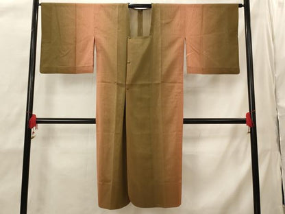 平和屋着物▽道行コート　スリーシーズン　春夏秋　塵除け　暈し染め　正絹　逸品　AABI0210st