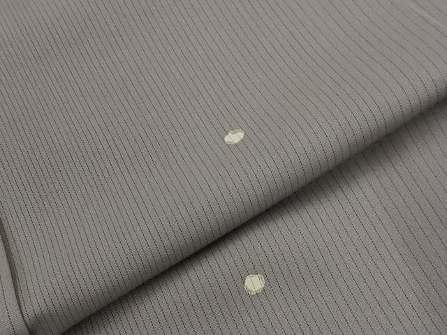 平和屋着物▽上質な小紋　単衣　霰　正絹　逸品　AABI0225st