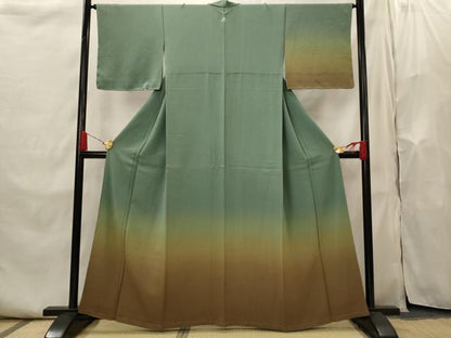 平和屋着物■訪問着　霞文　暈し染め　正絹　逸品　未使用　AABI0233st
