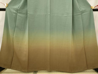 平和屋着物■訪問着　霞文　暈し染め　正絹　逸品　未使用　AABI0233st