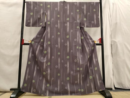 平和屋着物■小紋　舞花文　洗える着物　AABI0241st