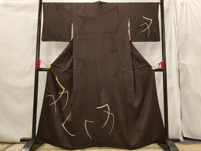 平和屋着物■訪問着　抽象文様　正絹　逸品　AABI0265st