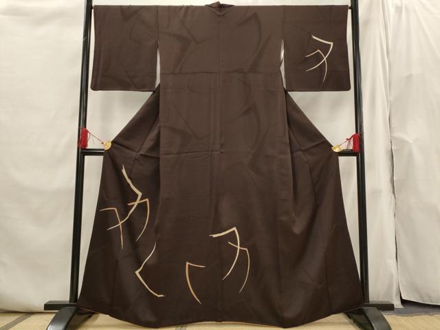平和屋着物■訪問着　抽象文様　正絹　逸品　AABI0265st