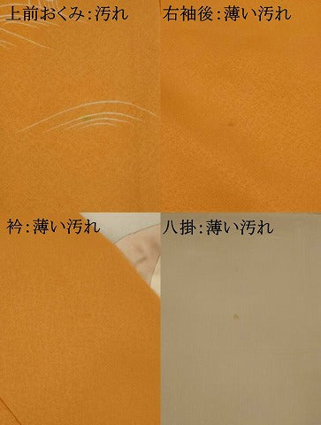 平和屋着物■訪問着　友禅　松竹梅　正絹　逸品　AABI0277st