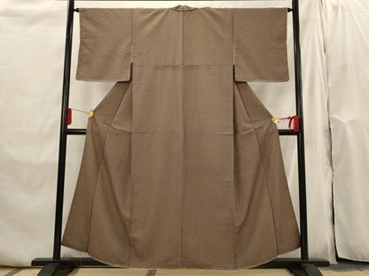 平和屋着物■江戸小紋　花尽し　正絹　逸品　AABI0281st