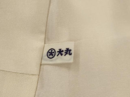 平和屋着物■上質な小紋　枝梅文　金彩　大丸扱い　正絹　逸品　AABI0282st