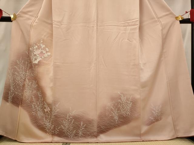 平和屋着物■訪問着　刺繍　草花文　暈し染め　正絹　逸品　AABI0309st 平和屋着物□訪問着 草花文 暈し染め 正絹 逸品 AABI0289st - メルカリ