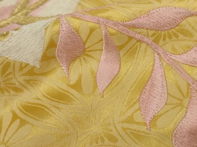 平和屋本店●色打掛　和装　婚礼　結婚式　　神社挙式花嫁　総刺繍　鳳凰花文　金銀糸　逸品　AABI0351ou
