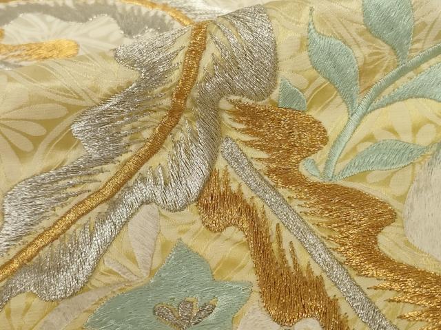 平和屋本店●色打掛　和装　婚礼　結婚式　　神社挙式花嫁　総刺繍　鳳凰花文　金銀糸　逸品　AABI0351ou