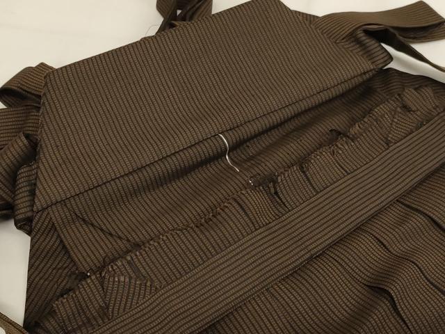 平和屋着物[]七五三　男の子　行灯袴　縞　逸品　AABI0439ja
