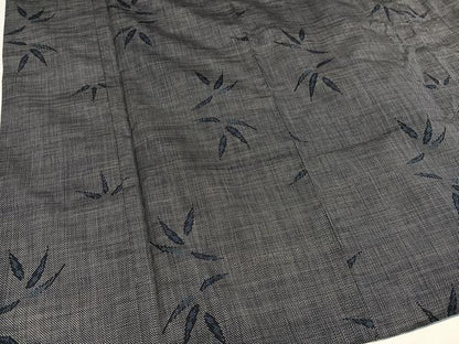 平和屋着物●本場大島紬　一元7マルキ　笹文　正絹　逸品　AABI0442ph