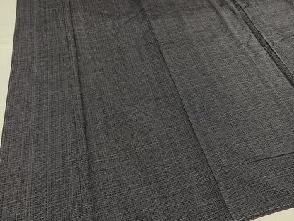 平和屋着物●上質な紬　格子　正絹　逸品　未使用　AABI0446ph