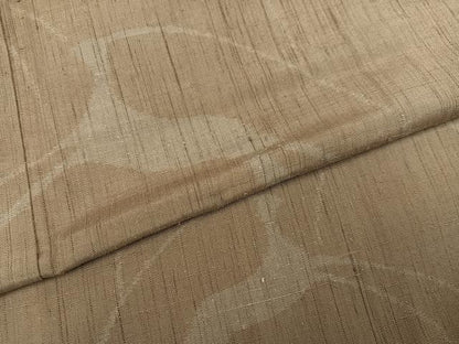 平和屋着物●訪問着　紬地　鹿　三越扱い　正絹　逸品　AABI0482ph
