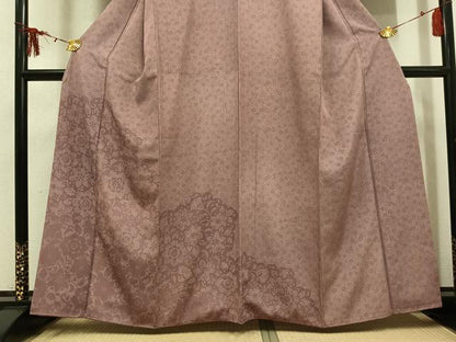 平和屋着物●四代目　松網　江戸小紋　訪問着　花尽くし　正絹　逸品　AABI0530ph