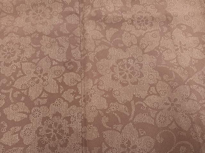 平和屋着物●四代目　松網　江戸小紋　訪問着　花尽くし　正絹　逸品　AABI0530ph