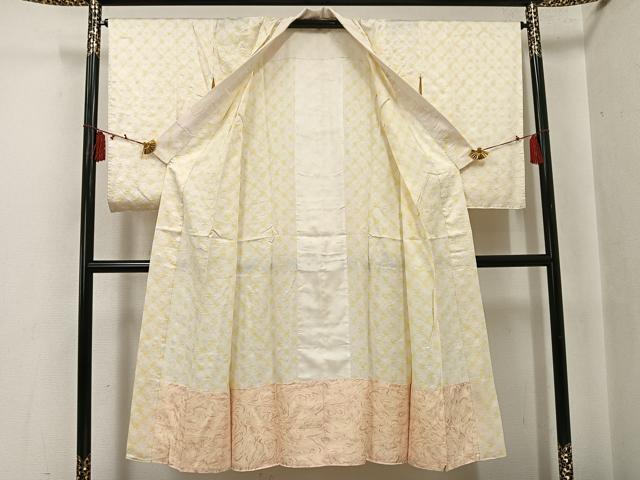 平和屋着物●長襦袢　無双仕立て　絞り　正絹　逸品　AABI0539ph