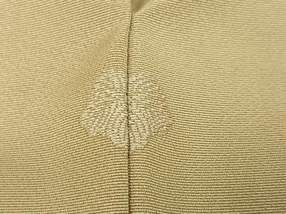 平和屋着物●訪問着　駒刺繍　草花文　暈し染め　金銀彩　正絹　逸品　AABI0548ph