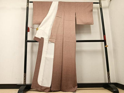 平和屋着物●江戸小紋　訪問着　吉祥文　正絹　逸品　AABI0550ph