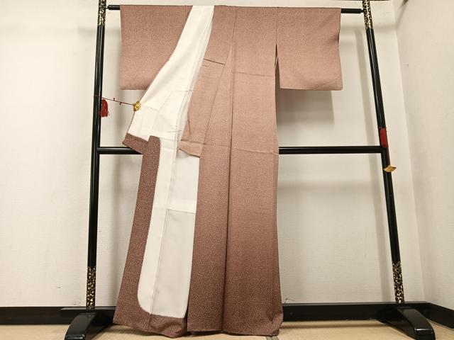 平和屋着物●江戸小紋　訪問着　吉祥文　正絹　逸品　AABI0550ph