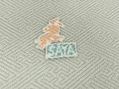 平和屋着物●訪問着　作家物　草花文　金彩　正絹　逸品　未使用　AABI0577ph