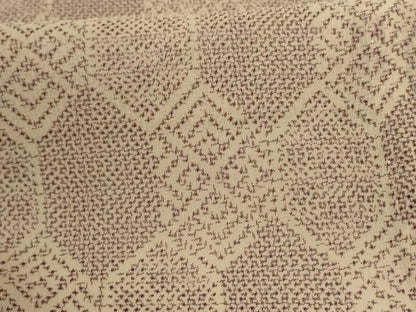 平和屋着物＊夏物 紗紬 亀甲文 正絹 逸品 AABI0606jd