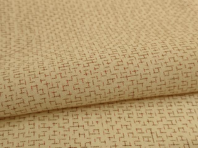 平和屋着物＊夏物 紗紬 絣文様 正絹 逸品 AABI0609jd