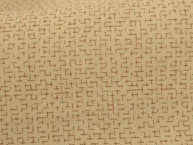 平和屋着物＊夏物 紗紬 絣文様 正絹 逸品 AABI0609jd