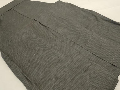 平和屋着物＊夏物　男性　行灯袴　霞文　正絹　逸品　AABI0612jd