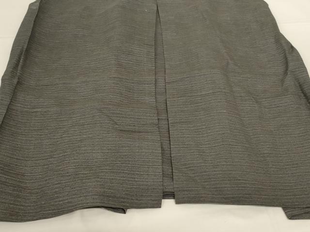 平和屋着物＊夏物　男性　行灯袴　霞文　正絹　逸品　AABI0612jd