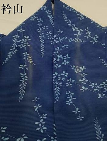 平和屋着物＊夏物　小紋　絽　草花文　正絹　逸品　AABI0614jd