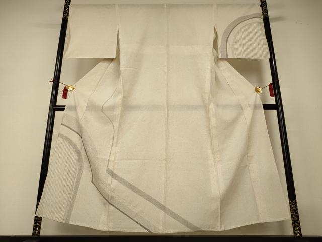 平和屋着物＊夏物 訪問着 絽 枝葉文 金彩 正絹 逸品 AABI0643jd