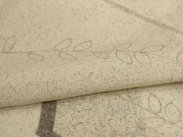 平和屋着物＊夏物 訪問着 絽 枝葉文 金彩 正絹 逸品 AABI0643jd