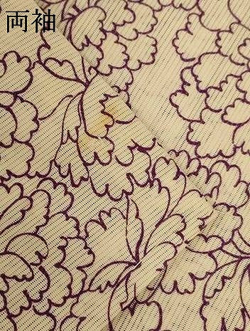 平和屋着物＊夏物　小紋　絽　花尽くし　正絹　逸品　AABI0645jd